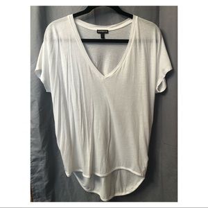 White see through shirt